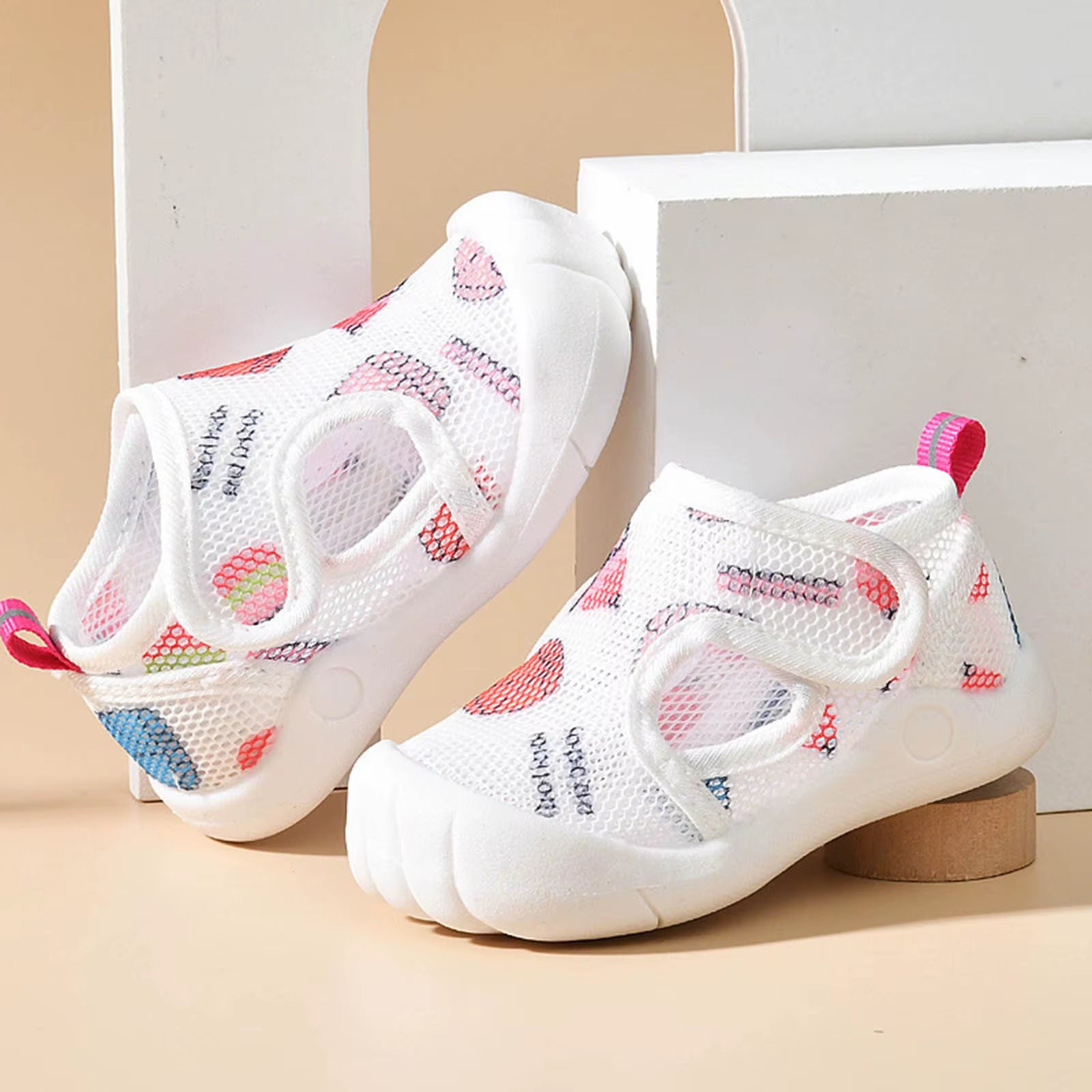 Baby Tennis Shoes Toddler Water Shoes Barefoot Water Shoes for Kids Baby Wide Socks with Arch Support Girls Tennis Shoes Size 3