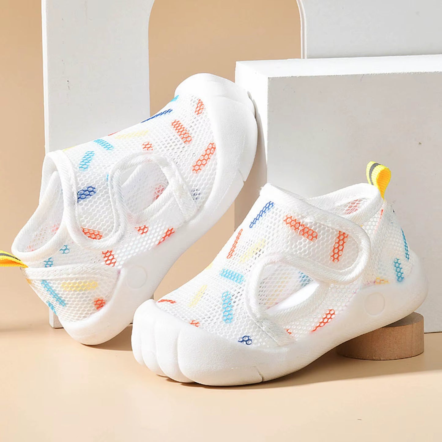 Baby Tennis Shoes Toddler Water Shoes Barefoot Water Shoes for Kids Baby Wide Socks with Arch Support Girls Tennis Shoes Size 3